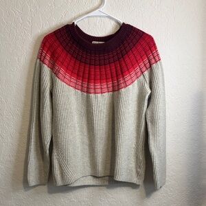 Marine layer Demi raglan crewneck sweater wool blend
